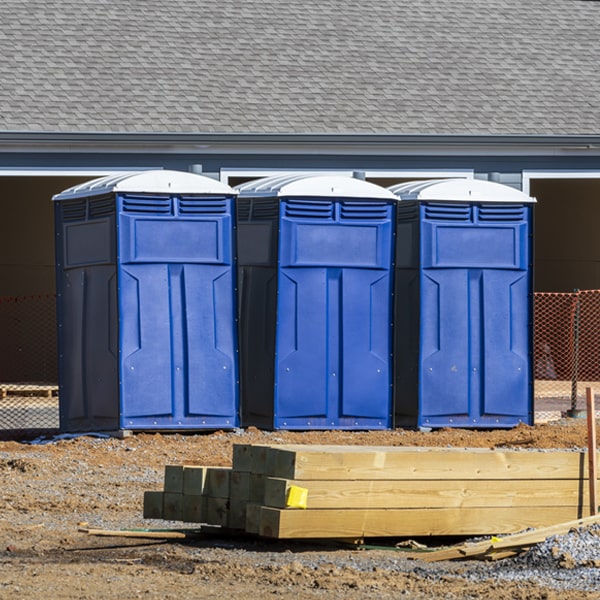 do you offer hand sanitizer dispensers inside the porta potties in Lake Mystic FL